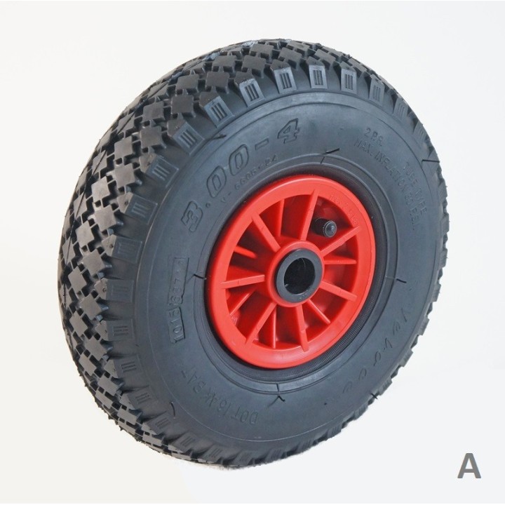 Roue gonflable jante polypropylène (série GP)