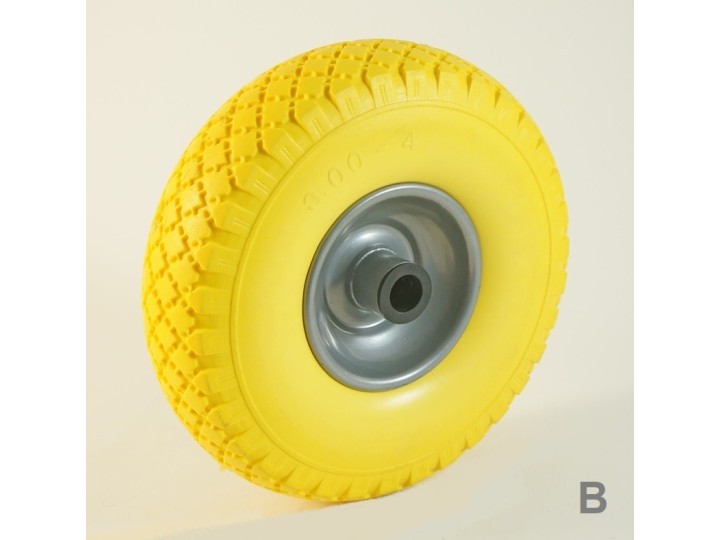 Roue increvable en mousse de polyuréthane (série IP-IT)