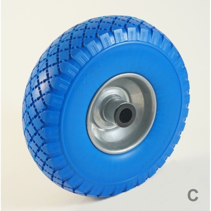 Roue increvable en mousse de polyuréthane (série IP-IT)