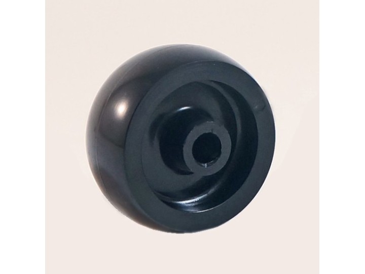 Roue de collectivités en nylon, moyeu lisse