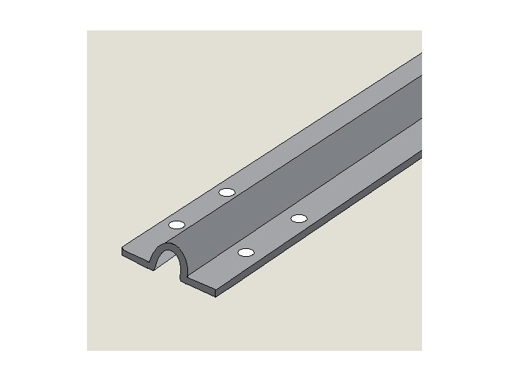 Poulie acier a gorge ronde (zinguée) CU 180 à 280 Kg