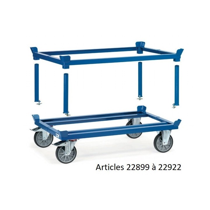 Chariot benne basculante