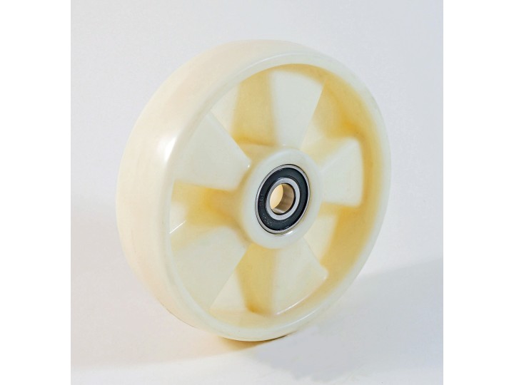Roue directrice en polyamide blanc