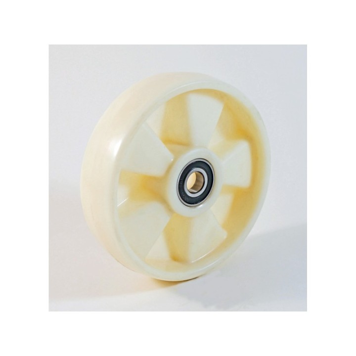 Roue directrice en polyamide blanc