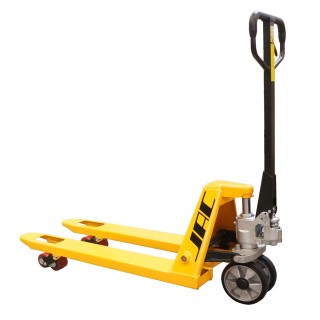 Transpalette manuel renforcé, fourches 1000x540 mm, charge 2500 Kg.