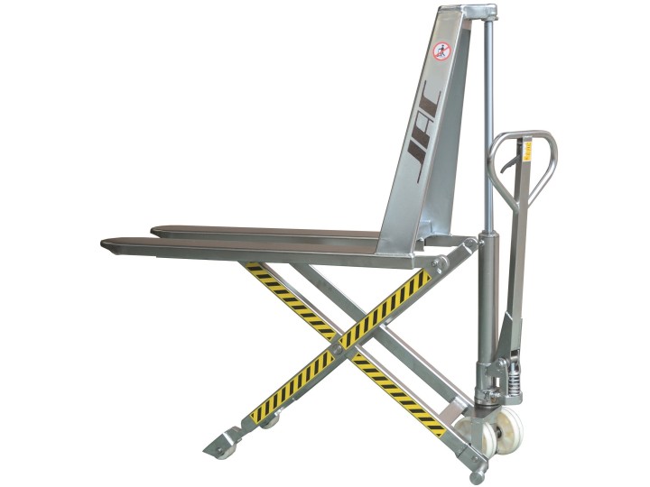 Transpalette manuel haute levée inox 316 CU 1000 kg