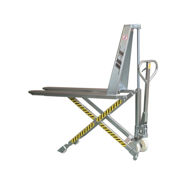 Transpalette manuel haute levée inox 316 CU 1000 kg