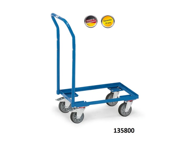 Rouleurs pour bacs plastiques