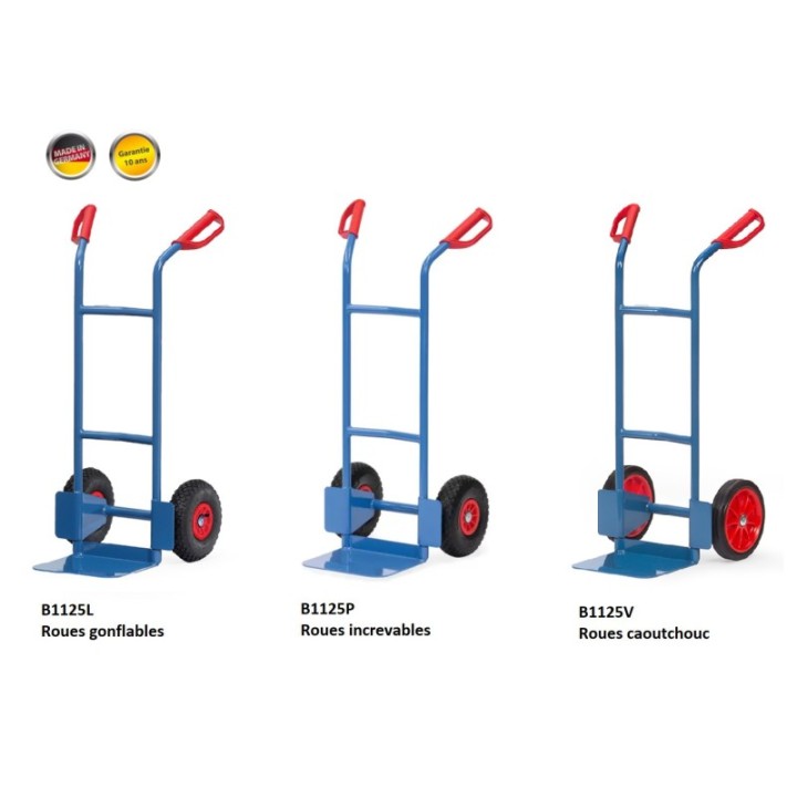 Diable en tube acier CU 200 Kg