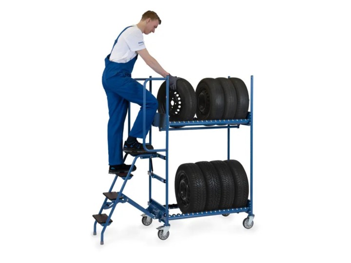 Chariot pour pneumatique FETRA charges 500 Kg