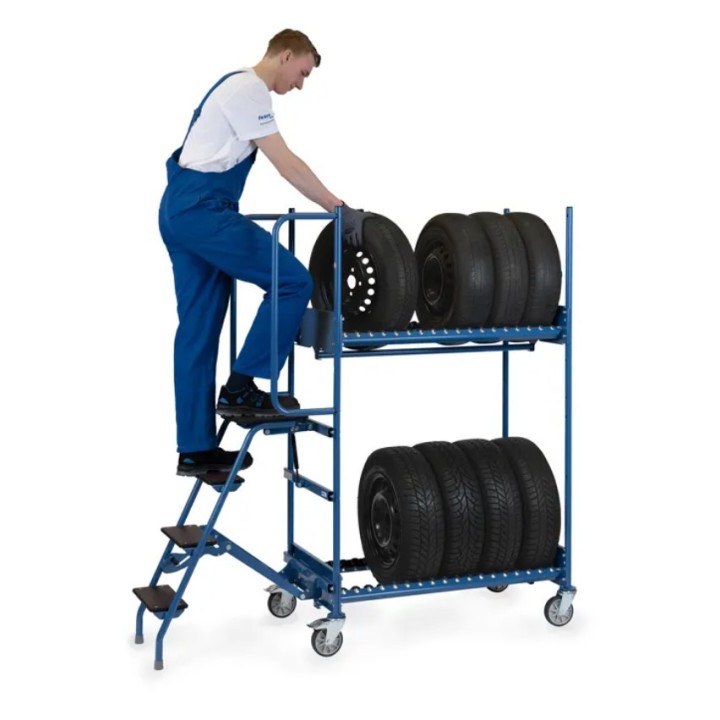 Chariot pour pneumatique FETRA charges 500 Kg