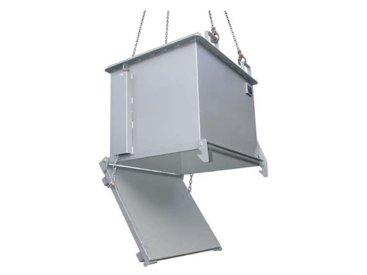 Benne auto basculante 600 Litres charges 2000 Kg série BAB