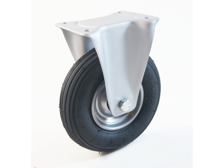 Roulette à platine, roue gonflable jante tôle, charges 70 à 140 Kg (série GT/22)