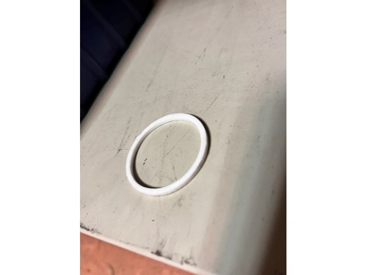 Rondelle de calage en teflon pour cage de roulement 47 mm