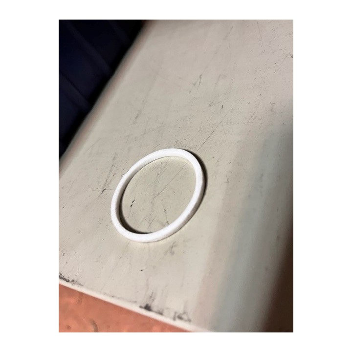 Rondelle de calage en teflon pour cage de roulement 47 mm