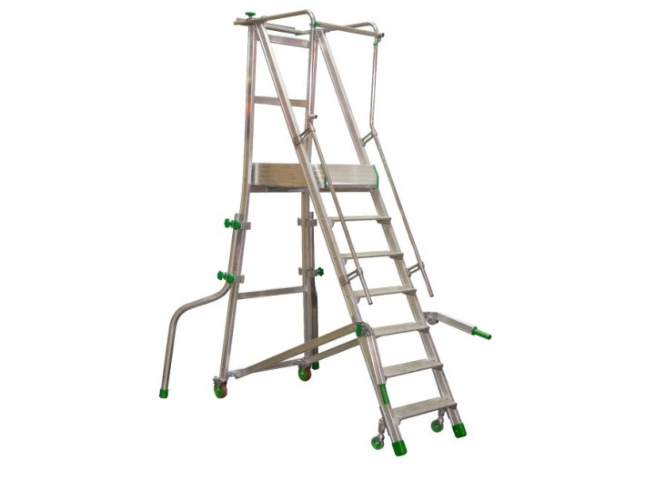 Escabeaux repliables en aluminium CU 150 Kg