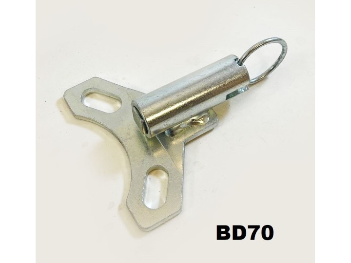 Roulette à platine, bandage polyuréthane, charges 560 à 3200 Kg (série Z/70)