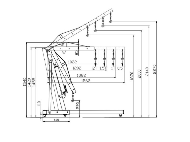 Benne à neige et sable 1500 Litres CU 1500 Kg