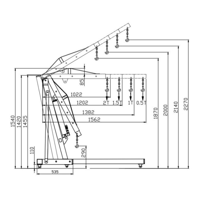 Benne à neige et sable 1500 Litres CU 1500 Kg