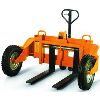 Transpalette manuel tout terrain, charges 1200 Kg