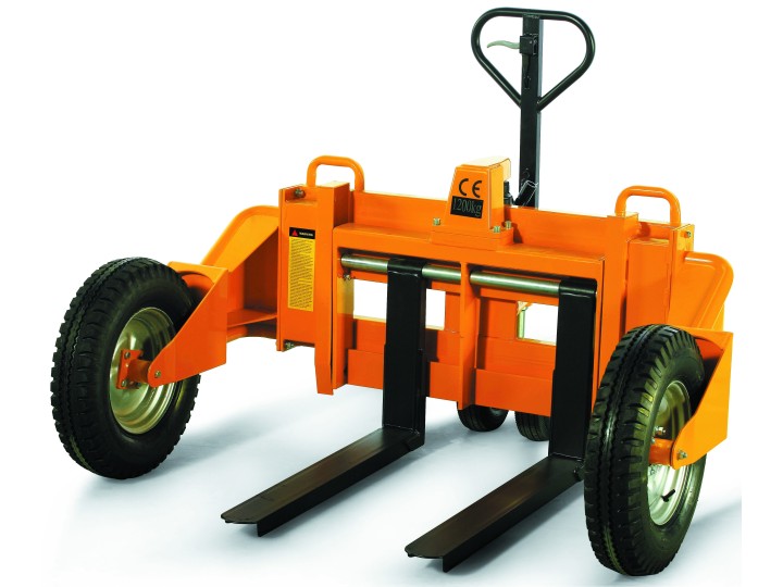 Transpalette manuel tout terrain, charges 1200 Kg