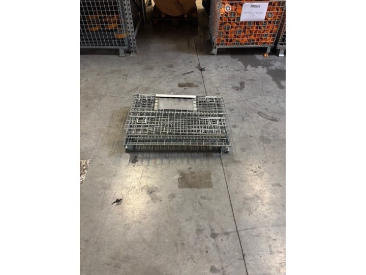 CONTENEUR GRILLAGÉ STANDARD format 800x600 mm hauteur 600 mm