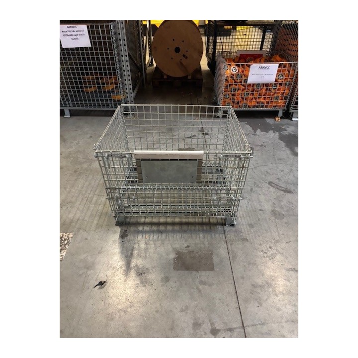 CONTENEUR GRILLAGÉ STANDARD format 800x600 mm hauteur 600 mm