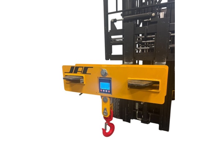 Fourreau peseur à crochet, adaptable sur fourches de chariots élévateurs, charges 5000 Kg