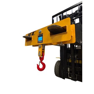 Fourreau peseur à crochet, adaptable sur fourches de chariots élévateurs, charges 2500 Kg