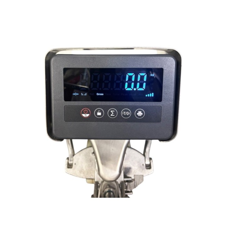 Transpalette manuel peseur inox 304 charges 2000 Kg / pesage 2000 Kg