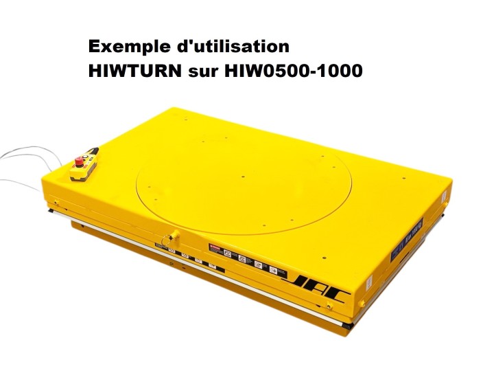 Table élévatrice électrique fixe CU 500 Kg 