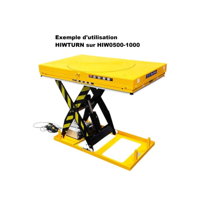 Table élévatrice électrique fixe CU 1000 Kg