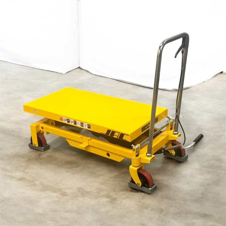 Table élévatrice manuelle, charge 1000 Kg, levée 1000 mm
