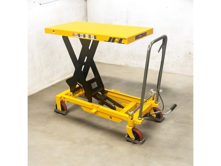 Table élévatrice manuelle, charge 1000 Kg, levée 1000 mm