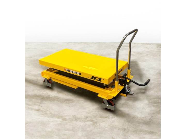 Table élévatrice manuelle double ciseaux, charge 1000 Kg, levée 1700mm