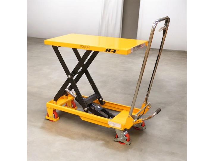 Table élévatrice manuelle charge 150 Kg