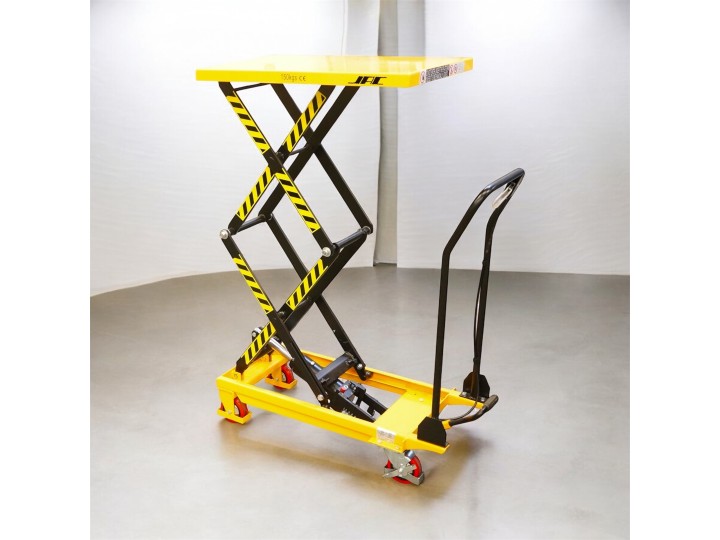 Table élévatrice manuelle haute levée charge 150 Kg