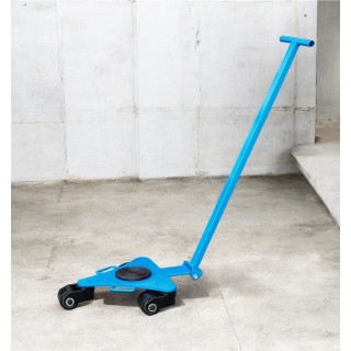 Timon rouleur orientable charge 2000 Kg