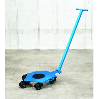 Timon rouleur orientable charge 4000 Kg