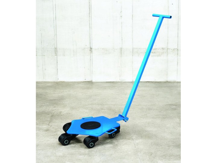 Timon rouleur orientable charge 4000 Kg