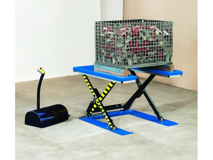 Table élévatrice électrique en U charge 1000 Kg