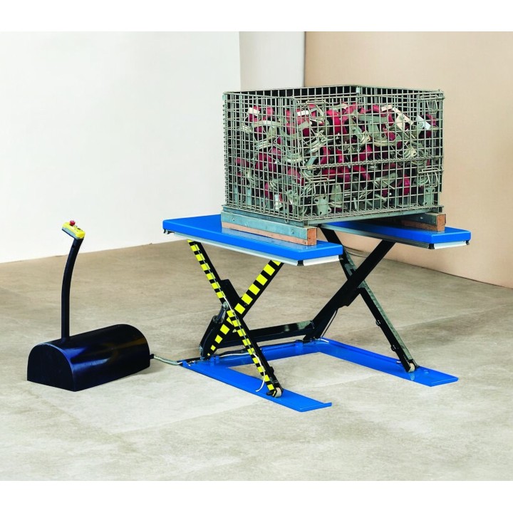 Table élévatrice électrique en U charge 1000 Kg