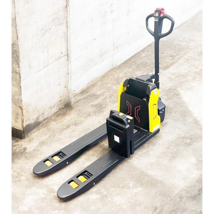 Transpalette tout électrique compact, charge 1500 Kg