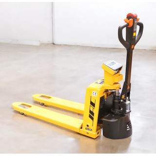 Transpalette peseur, tout électrique compact, charge 2000 Kg / pesage 2000 Kg