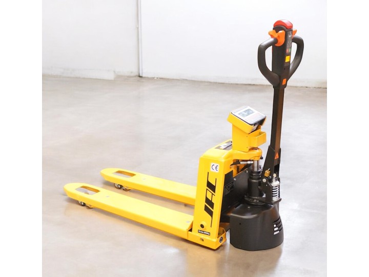 Transpalette peseur, tout électrique compact, charge 2000 Kg / pesage 2000 Kg