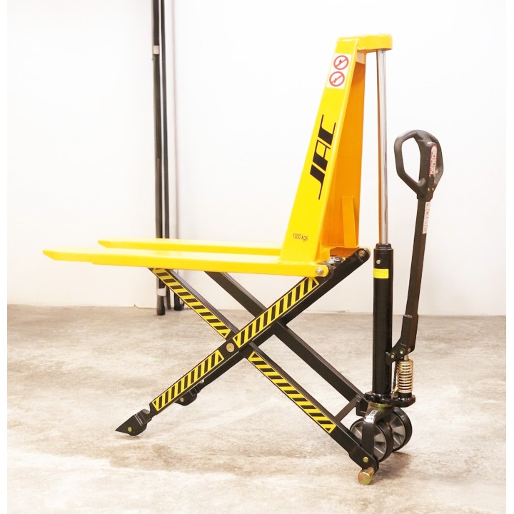 Transpalette haute levée manuel, charges 1500 Kg,