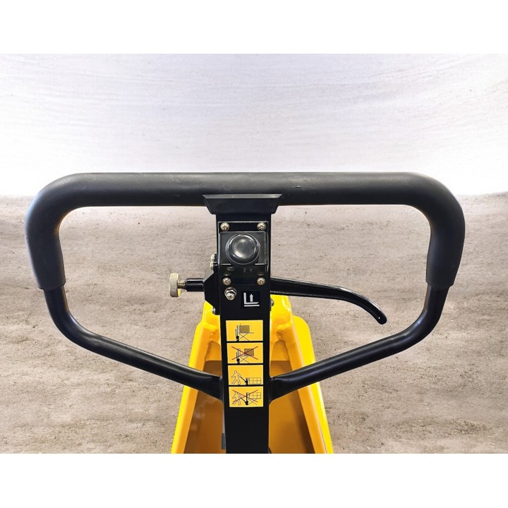 Transpalette haute levée électrique, charges 1500 Kg, fourches standard série TH.