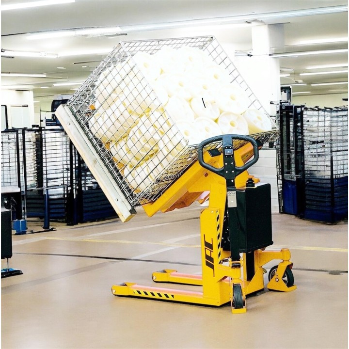 Transpalette basculeur électrique charge 1000 kg