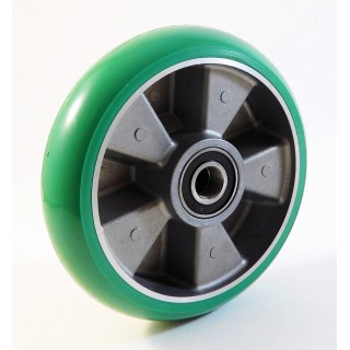 Roulette à platine, bandage caoutchouc non marquant, charges 160 à 600 Kg (série EG/40-60)