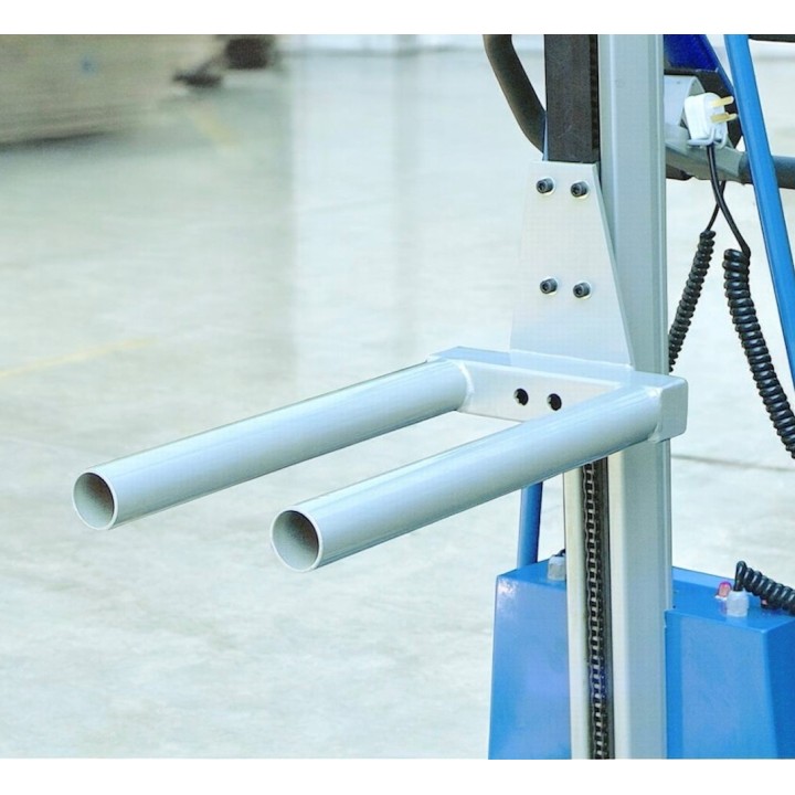 Gerbeur positionneur de travail semi électrique, levée 1500mm, charge 150 Kg